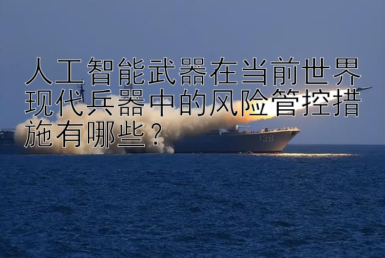 人工智能武器在当前世界现代兵器中的风险管控措施有哪些？